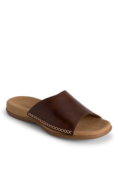 Ladies Gabor Eagle Leather Sliders