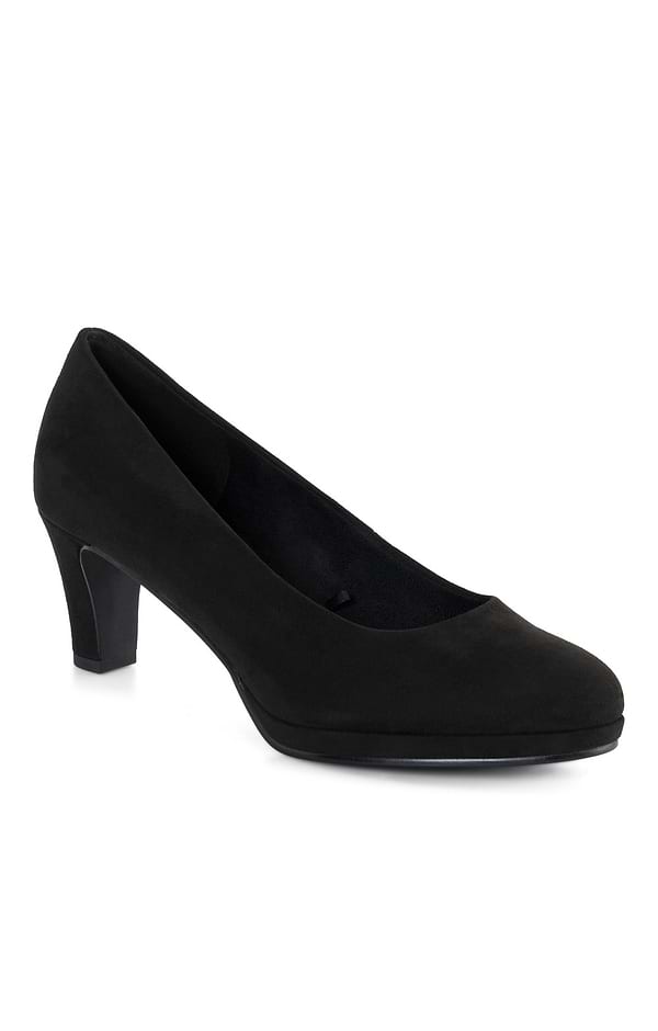 Ladies High Heel Court Shoes
