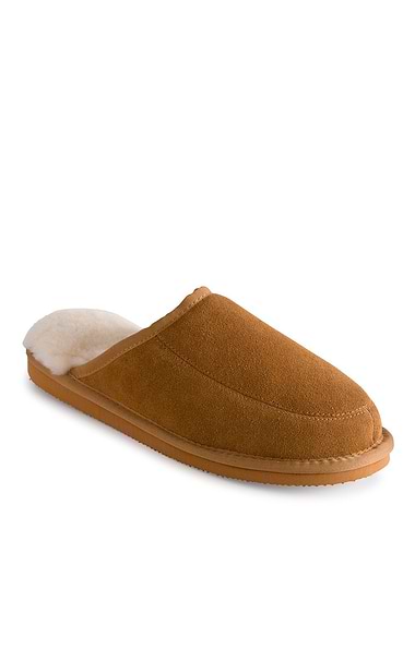 Men's Sheepskin Outdoor Mule Slippers