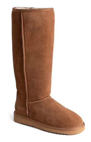 Ladies Tall Sheepskin Boots