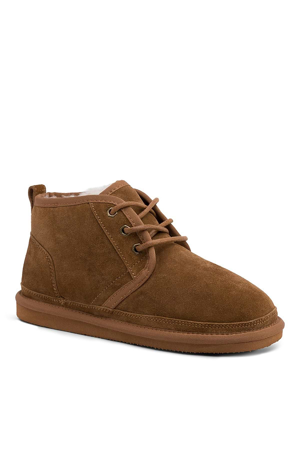 Ladies Sheep skin Lace-up Boots