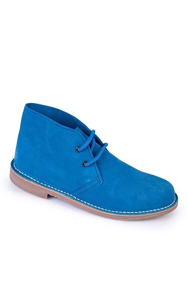Ladies Suede Desert Boots