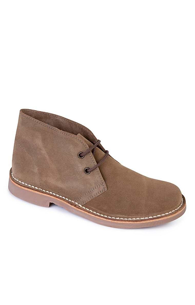 Ladies Suede Desert Boots