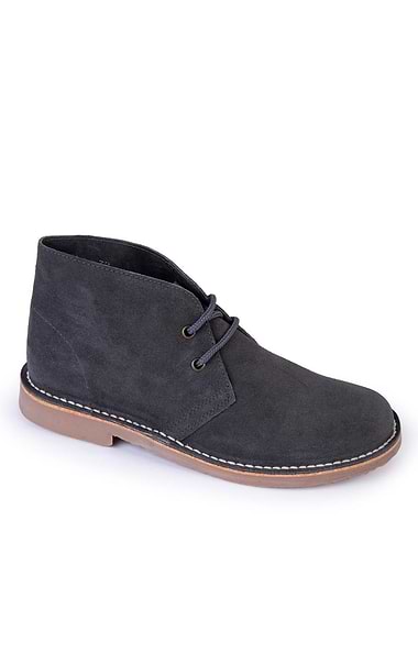 Ladies Suede Desert Boots