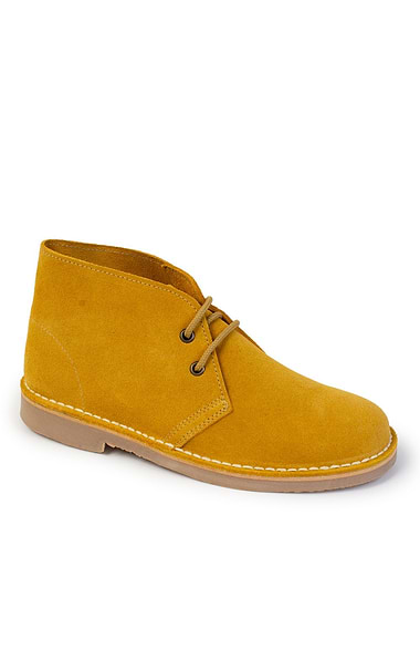 Ladies Suede Desert Boots