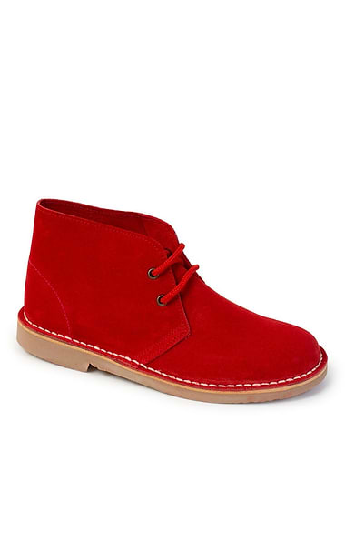 Ladies Suede Desert Boots