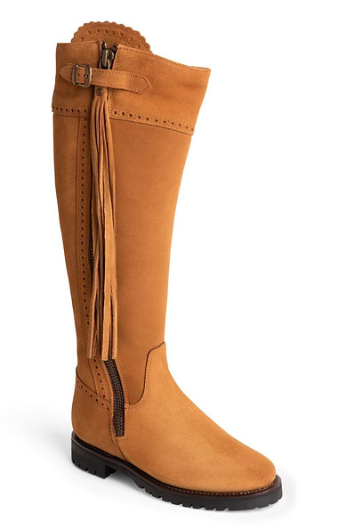 Ladies Sheepskin Lined Riding Boots