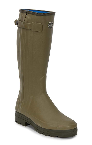 Men's Le Chameau Chasseur Full Zip Neoprene Welly