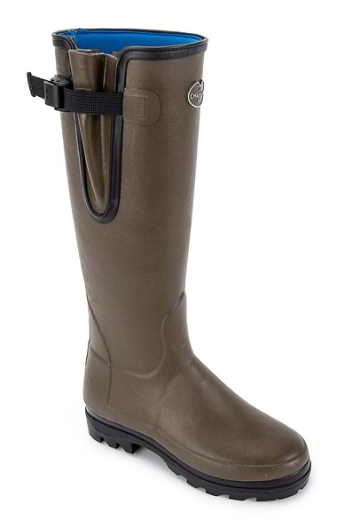 Ladies Le Chameau Vierzonord Neoprene Gusset Wellies