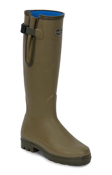 Ladies Le Chameau Vierzonord Neoprene Gusset Wellies