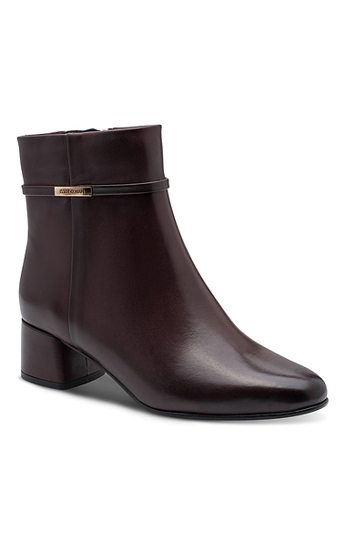Ladies Marco Tozzi Leather Fine Strap Ankle Boot