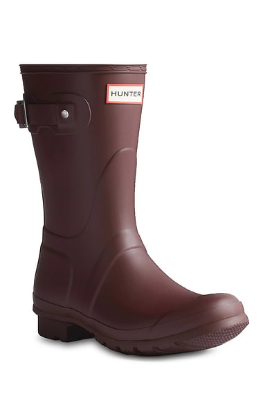 Ladies Hunter Original Short Matte Wellies
