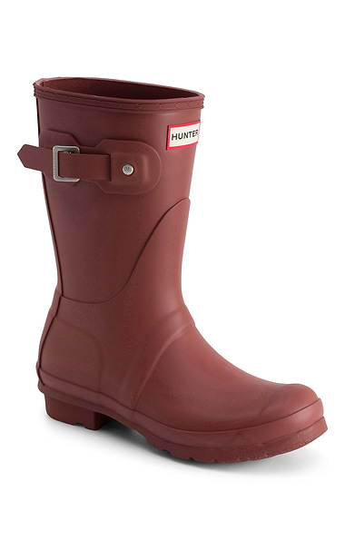 Ladies Hunter Original Short Matte Wellies