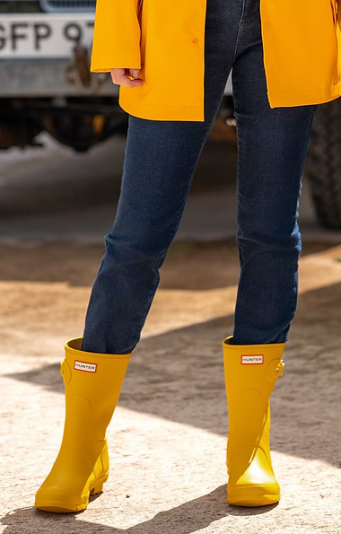 Ladies Hunter Original Short Matte Wellies