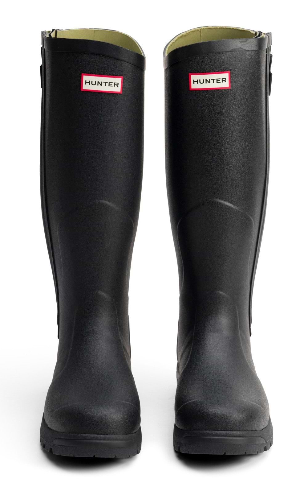 Unisex Hunter Balmoral Mkii Full Zip Wellington Boots, Black