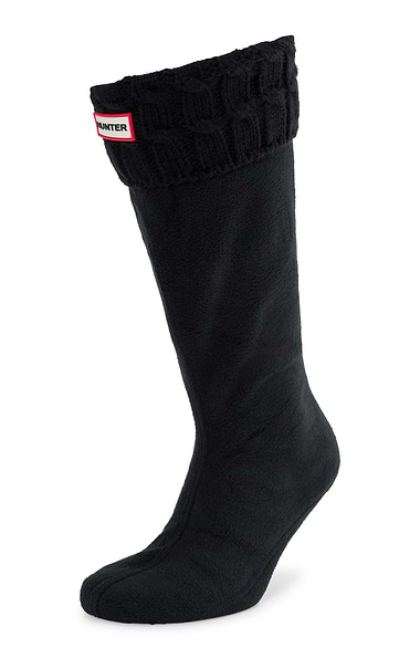 Unisex Hunter Cable Knit Tall Boot Socks