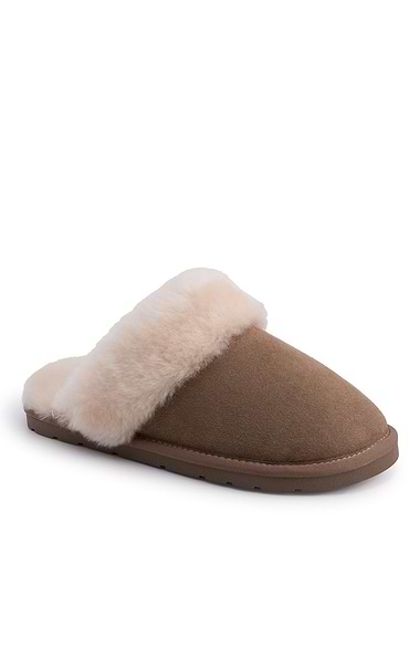 Ladies Sheepskin Mule