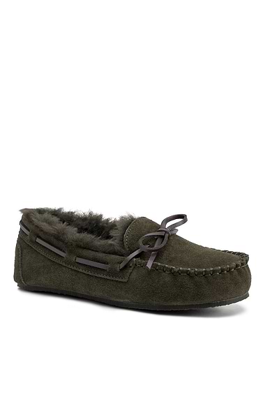 Ladies Sheepskin Moccasin Slippers