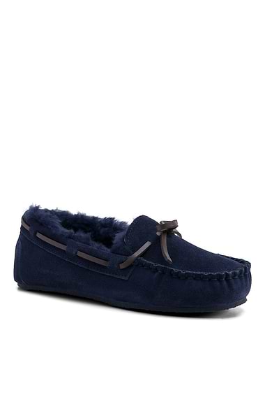 Ladies Sheepskin Moccasin Slippers