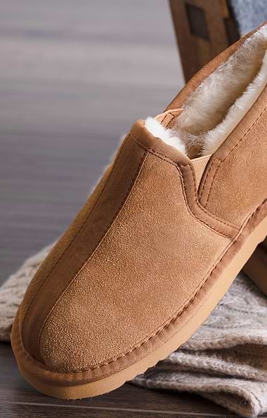 Ladies Sheepskin Outdoor Slippers