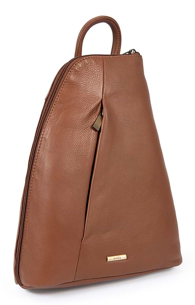 Ladies Front Zip Rucksack