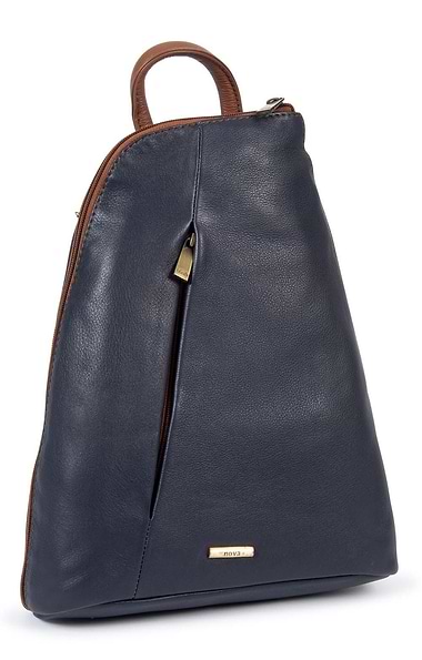 Ladies Front Zip Rucksack