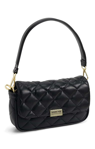 Ladies Barbour International Quilted Soho Crossbody Bag