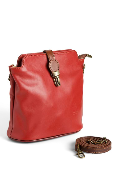 Ladies Small Buckle Cross Body Bag