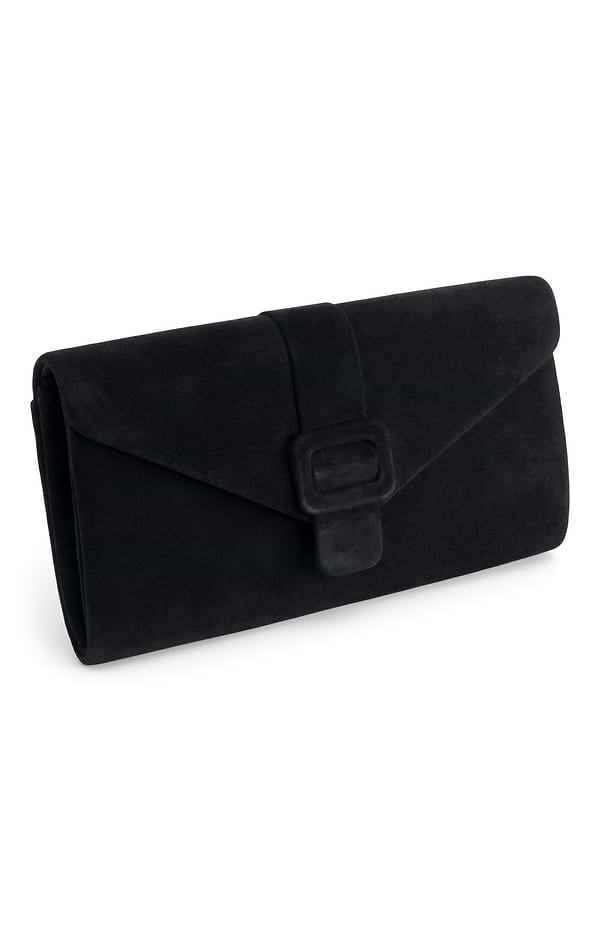 Aletta Suede Clutch Bag