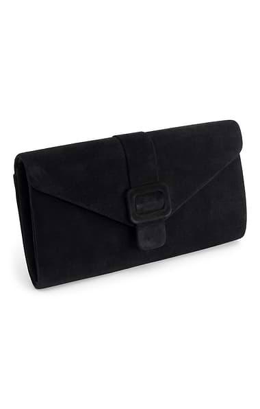 Aletta Suede Clutch Bag
