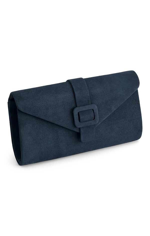 Aletta Suede Clutch Bag