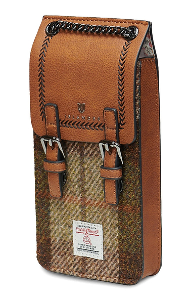 Ladies Islander Harris Tweed® Phone Tote