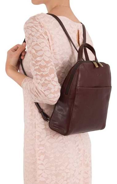 Ladies Gianni Conti Front Pocket Backpack