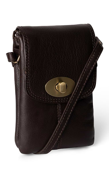 Ladies Leather Phone Bag