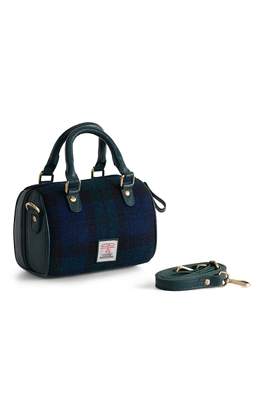 Ladies Harris Tweed® Small Barrel Bag