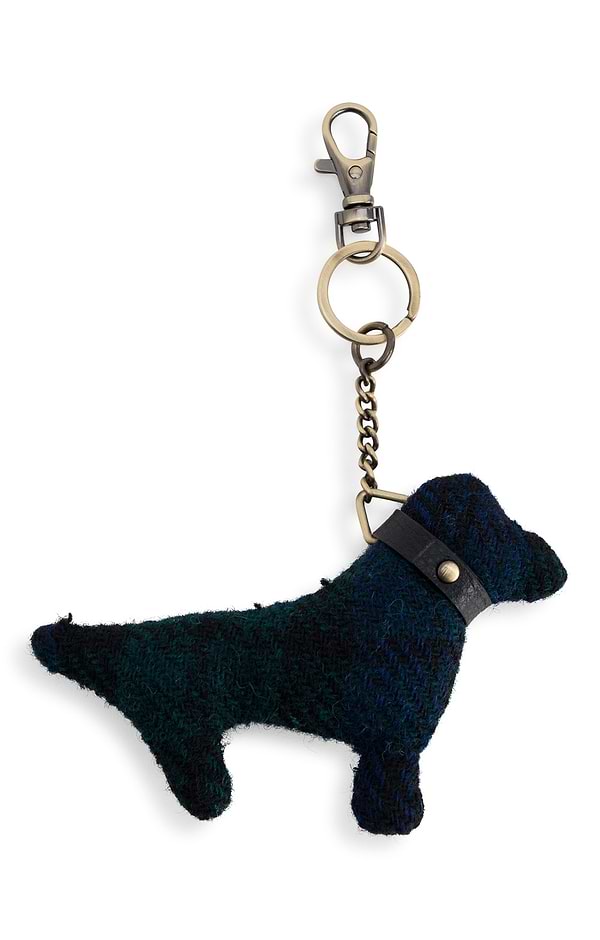 Harris Tweed® Dog Keyring