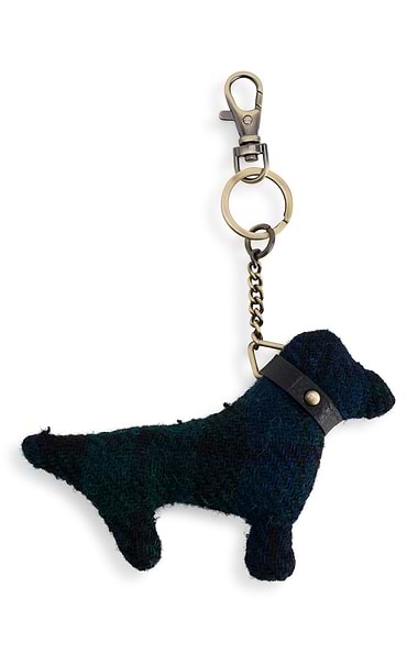 Harris Tweed® Dog Keyring