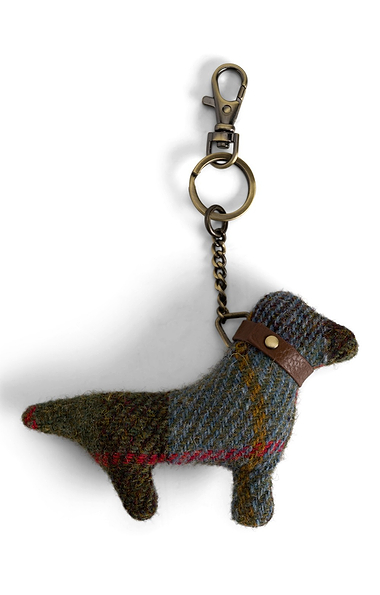 Harris Tweed® Dog Keyring