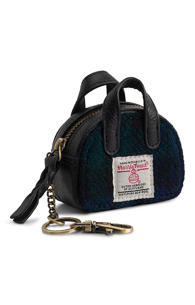 Ladies Harris Tweed® Coin Purse Keyring