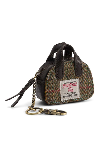 Ladies Harris Tweed® Coin Purse Keyring