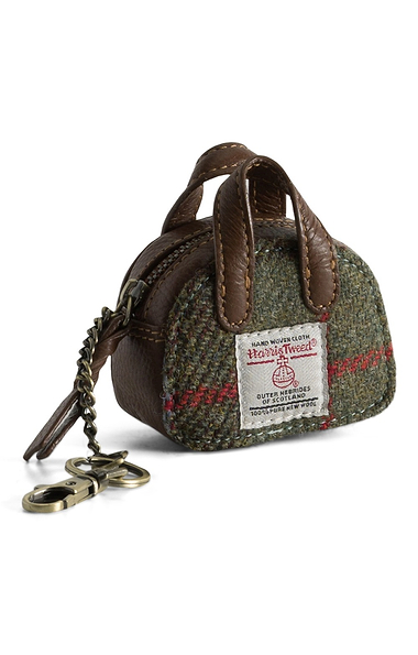 Ladies Harris Tweed® Coin Purse Keyring