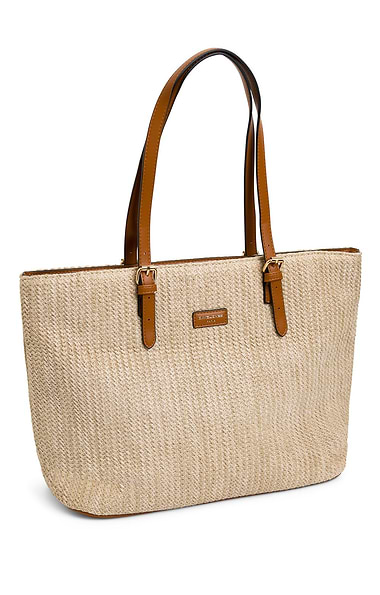 Large Straw Shopper Bag