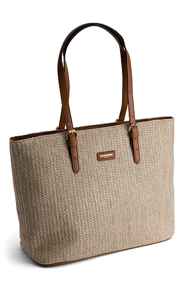 Large Straw Shopper Bag