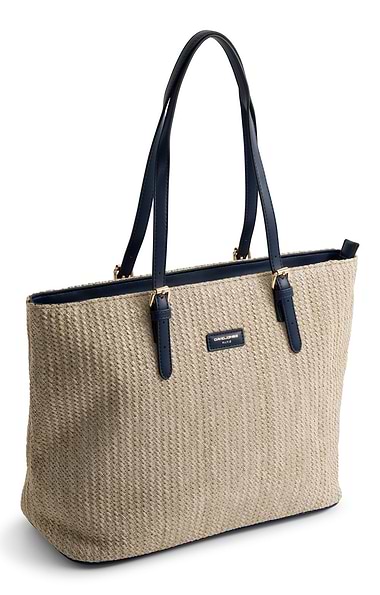 Large Straw Shopper Bag