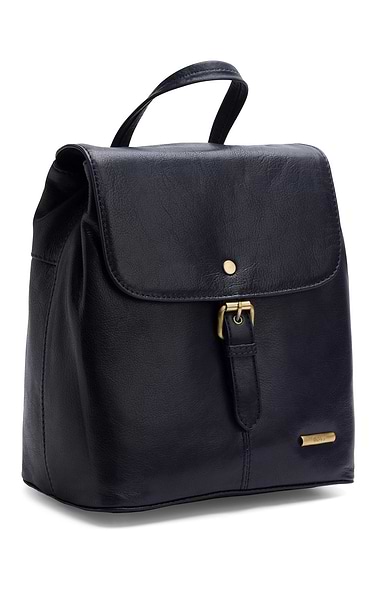 Ladies Small Leather Backpack