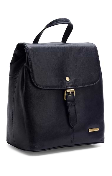 Ladies Small Leather Backpack