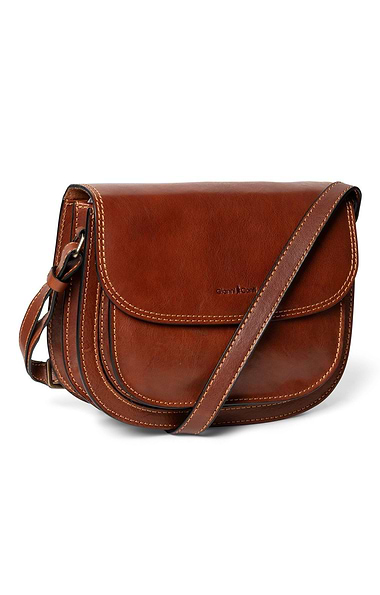 Ladies Gianni Conti Small Rounded Bag with Front Pocket