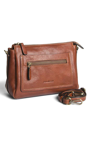 Ladies Gianni Conti Small Front Zip Bag