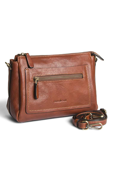 Ladies Gianni Conti Small Front Zip Bag