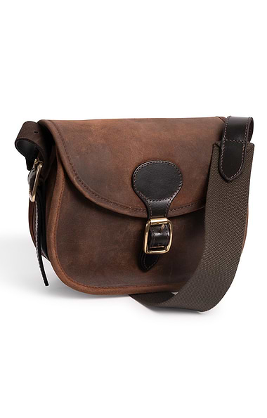 100 Capacity Leather Cartridge Bag